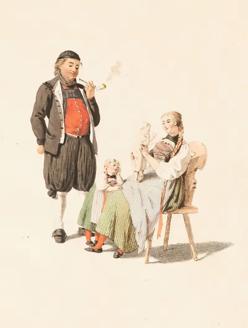 Шаффхаузен by Франц Никлаус Кёниг, 1809 — digital art print download