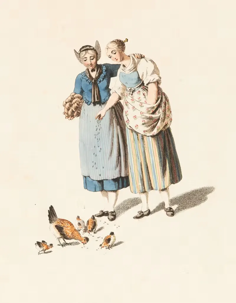Санкт-Галлен. Тоггенбург by Франц Никлаус Кёниг, 1809 — digital art print download