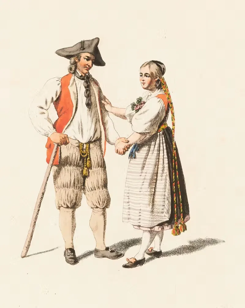 Цюрих by Франц Никлаус Кёниг, 1809 — digital art print download