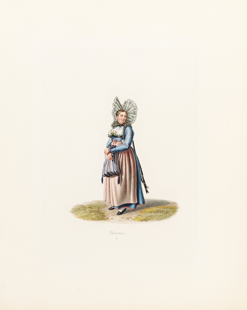 Берн by Габриэль Лори младший, 1824 — digital art print download