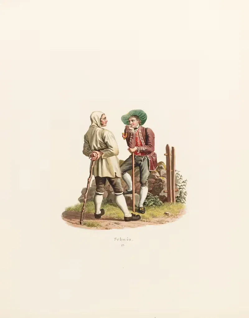 Швейцария by Габриэль Лори младший, 1824 — digital art print download