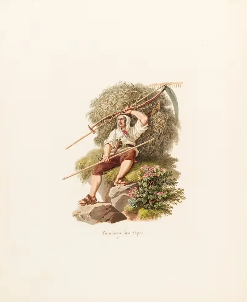 Faucheur des Alpes — Gabriel Lory the Younger
