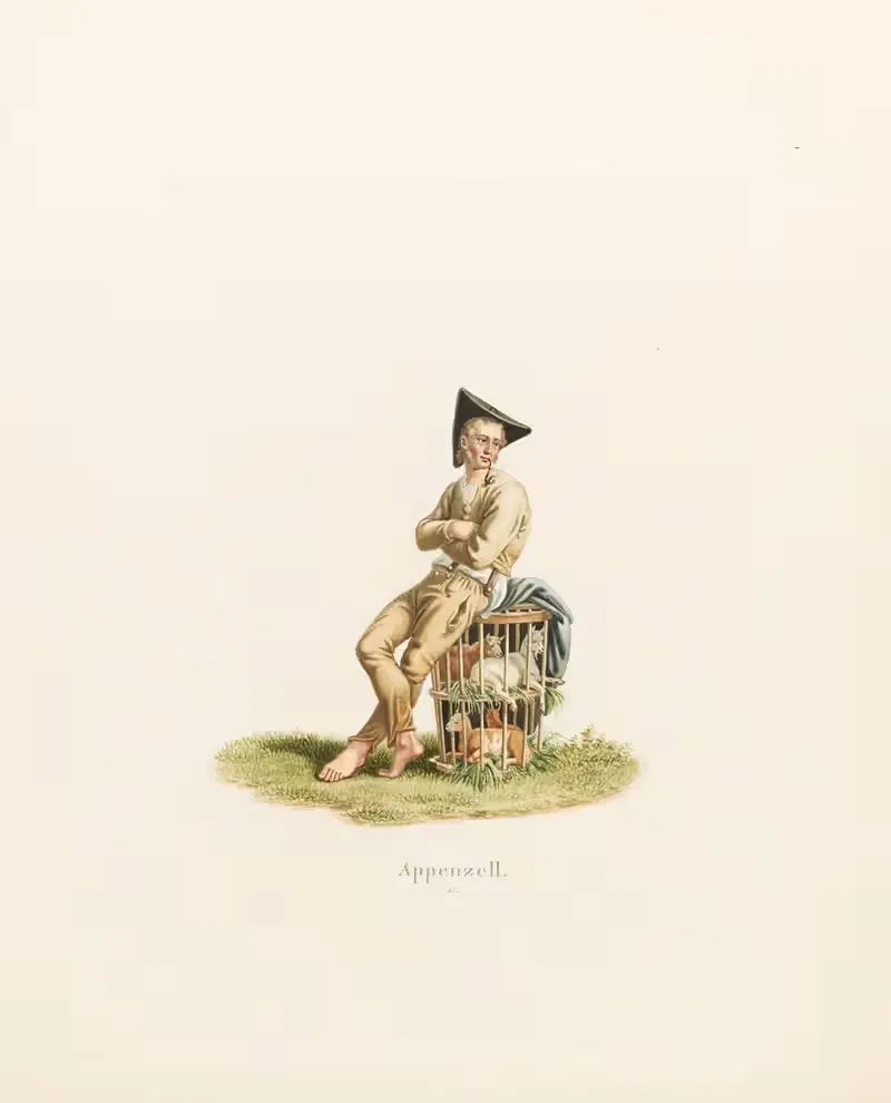 Аппенцелль by Габриэль Лори младший, 1824 — digital art print download