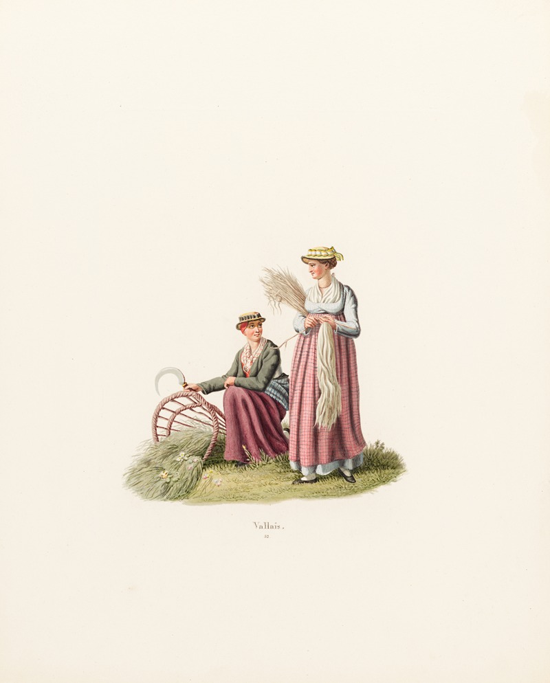 Вале by Габриэль Лори младший, 1824 — digital art print download