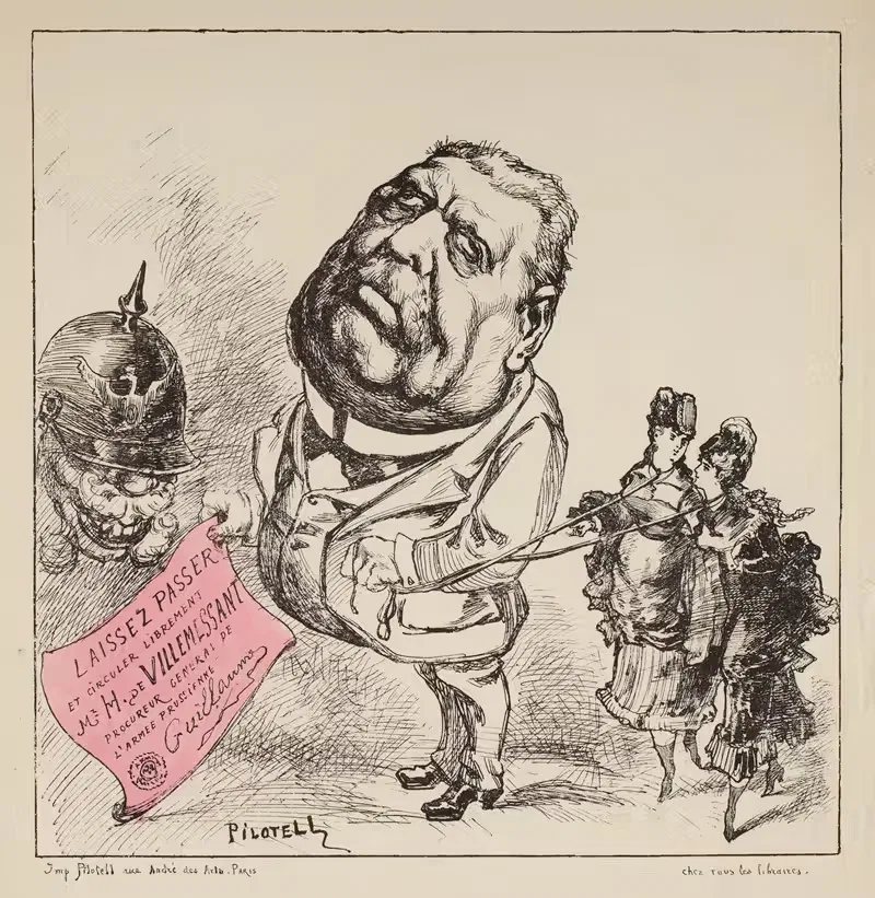 L'espion prussien H. de Villemessant — Georges Pilotelle