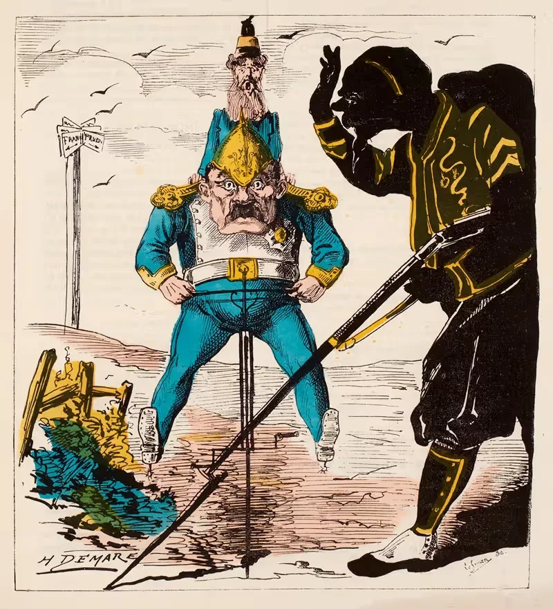 L'obstacle. Journal satirique illustré. Numéro spécimen — Henri Demare