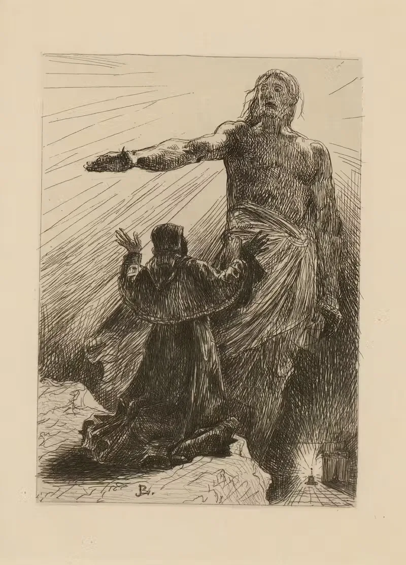 Le Pape Pl.16 by Jean-Paul Laurens, 1885 — digital art print download