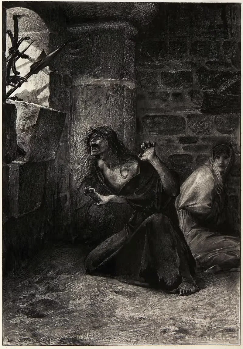 Le petit soulier by Luc-Olivier Merson, 1889 — digital art print download