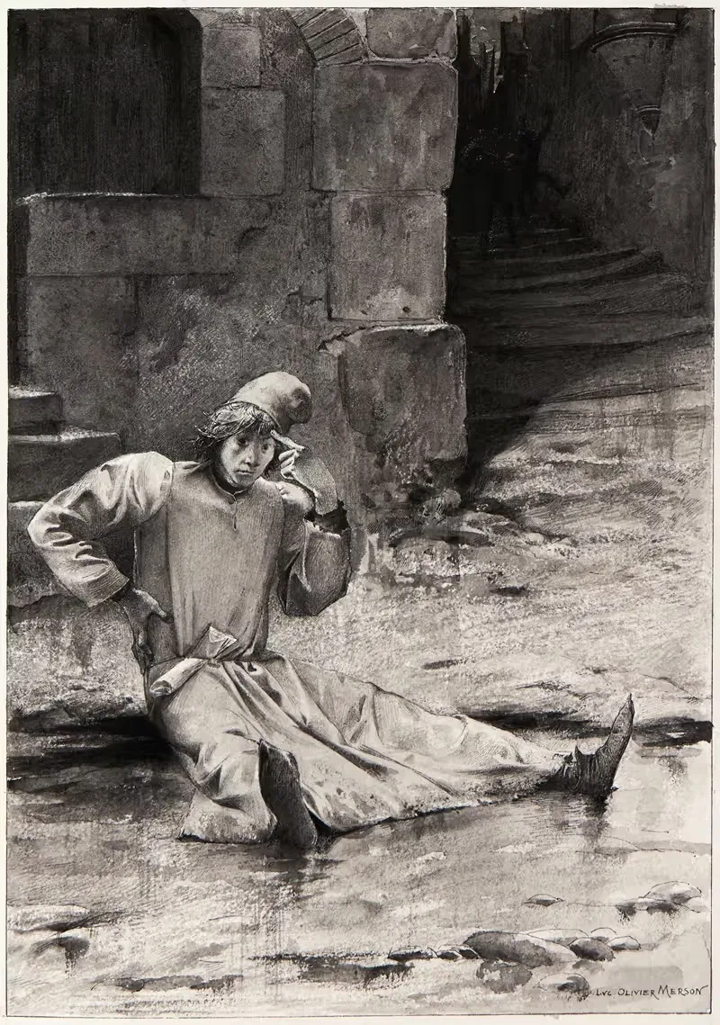 Suite des inconvénients by Luc-Olivier Merson, 1889 — digital art print download