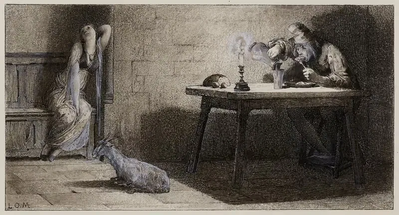 Ночь свадеб by Люк-Оливье Мерсон, 1889 — digital art print download