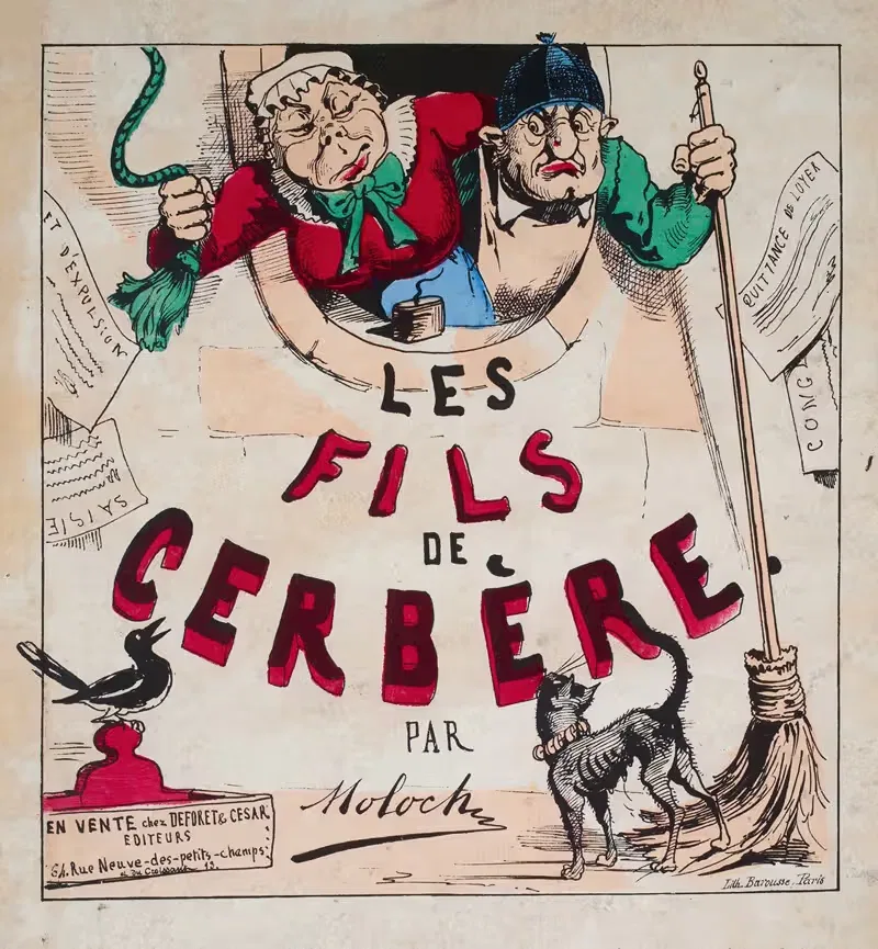Les fils de Cerbère. Par Moloch couverture — Moloch (Alphonse Hector Colomb)
