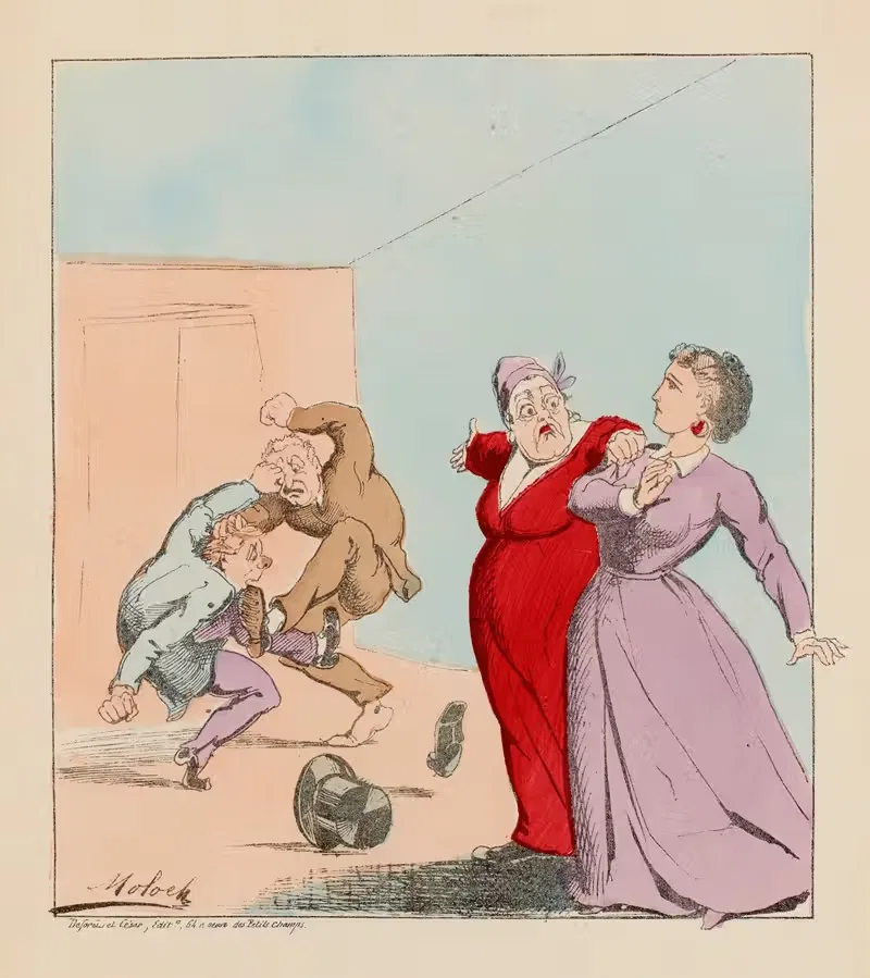 Vot mari a osé appeler le mien — Moloch (Alphonse Hector Colomb)