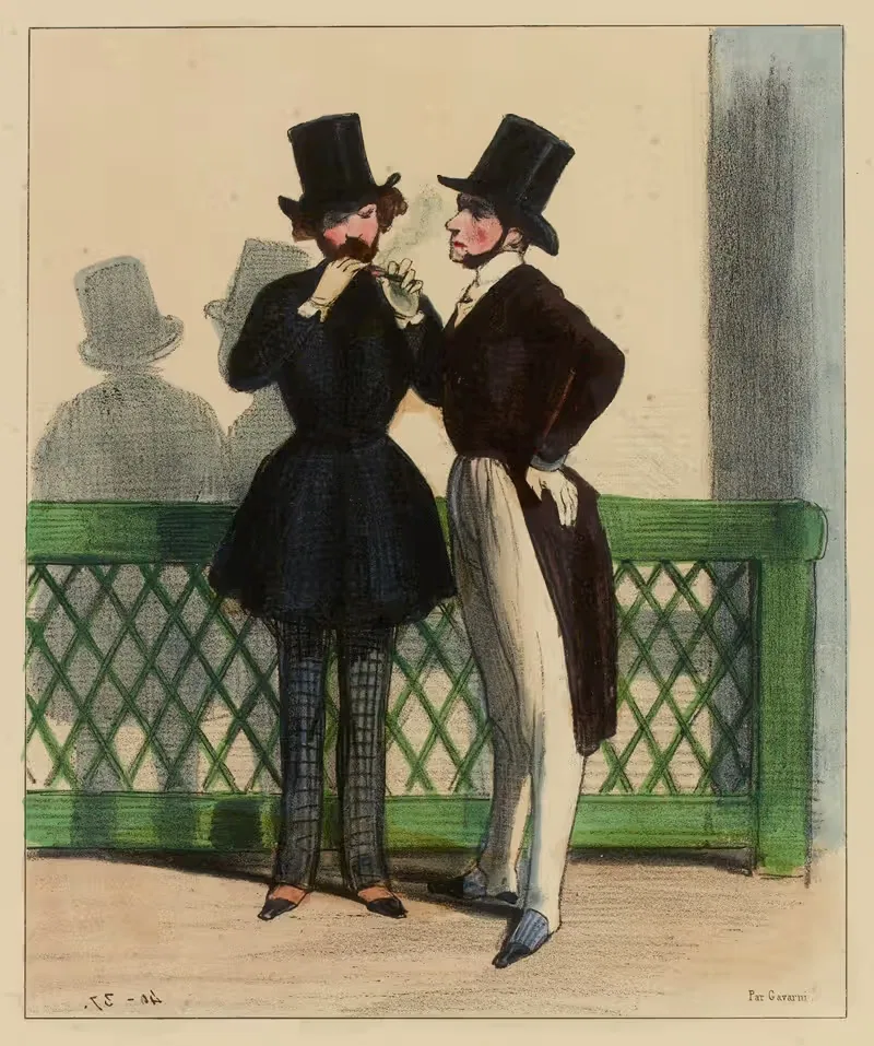Платишь ли ты дорого в отеле by Поль Гаварни, 1840-1841 — digital art print download