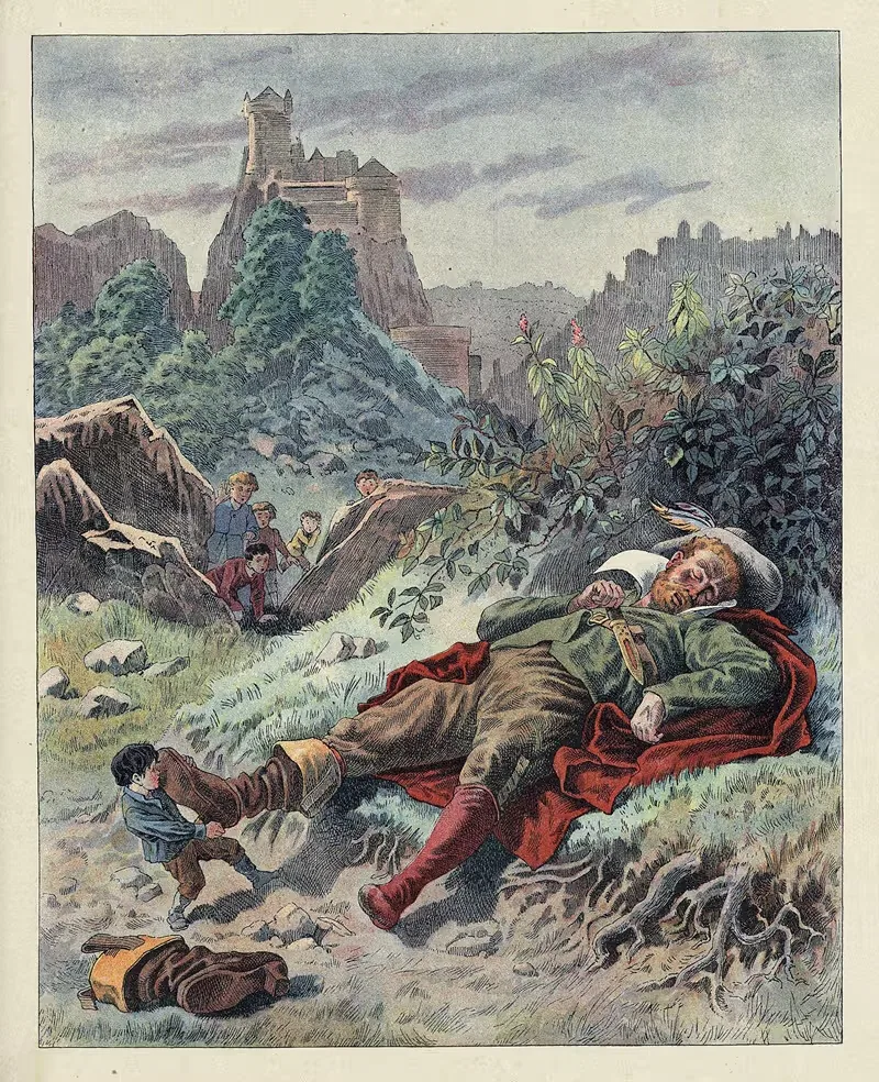 Le petit poucet by Frederic Theodore Lix, 1922 — digital art print download