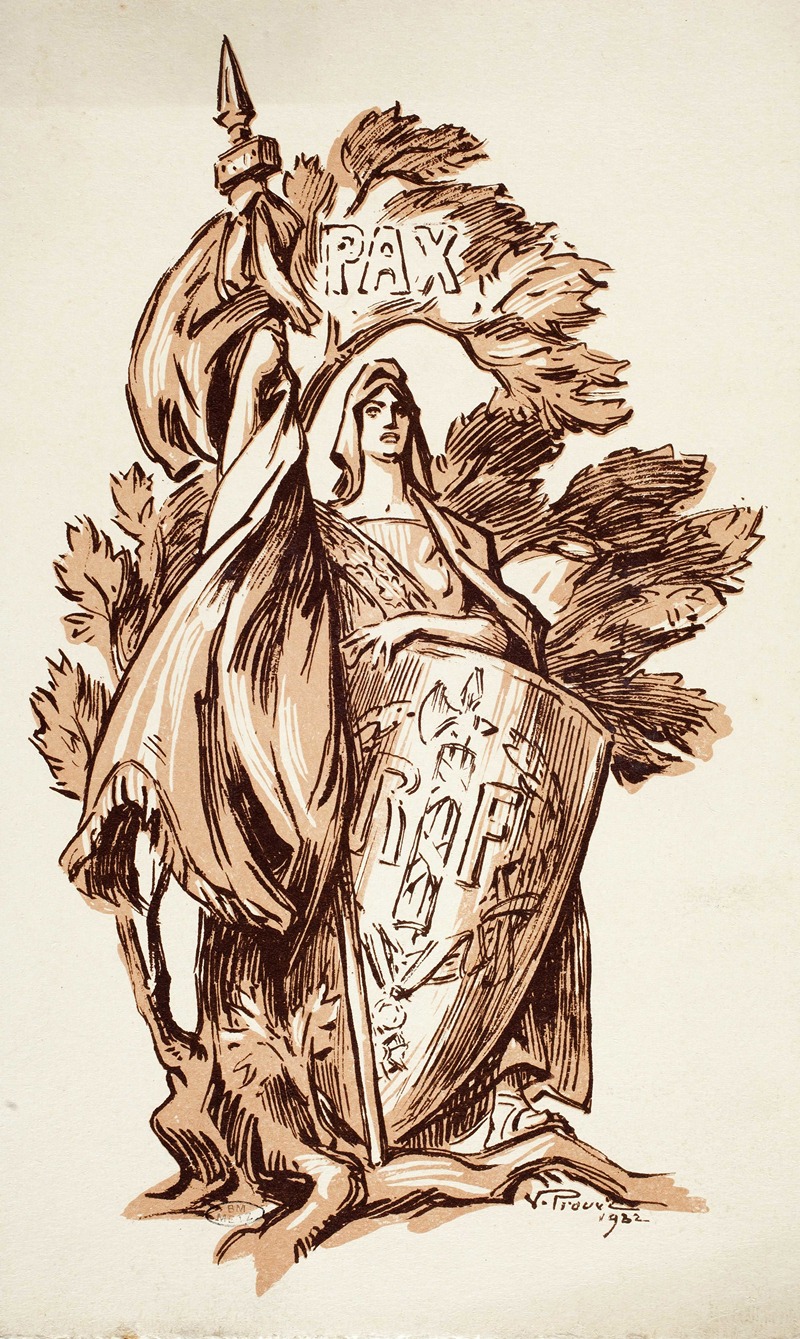 Pax by Victor Prouvé, 1932 — digital art print download