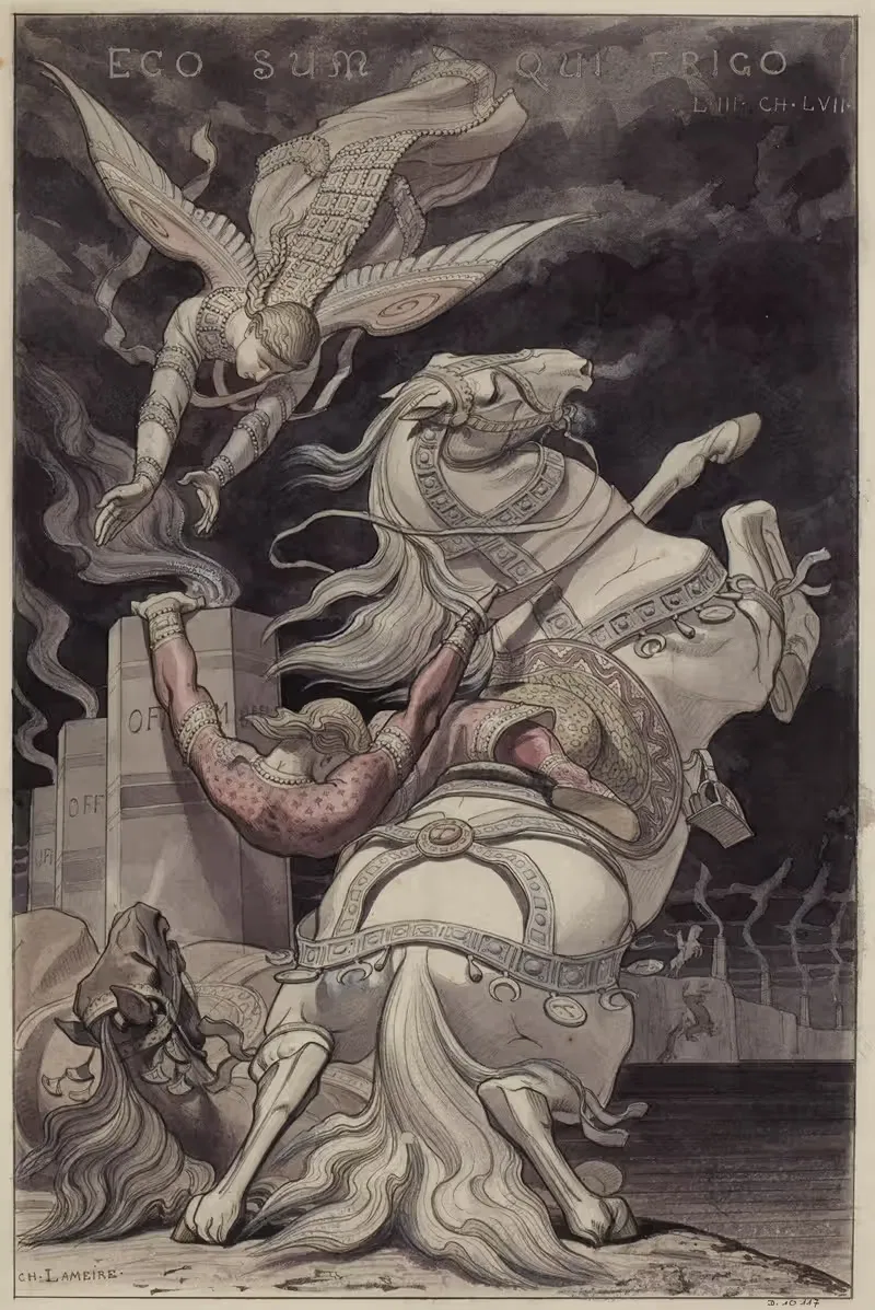 Figure pour l’église orthodoxe grecque — Charles Joseph Lameire