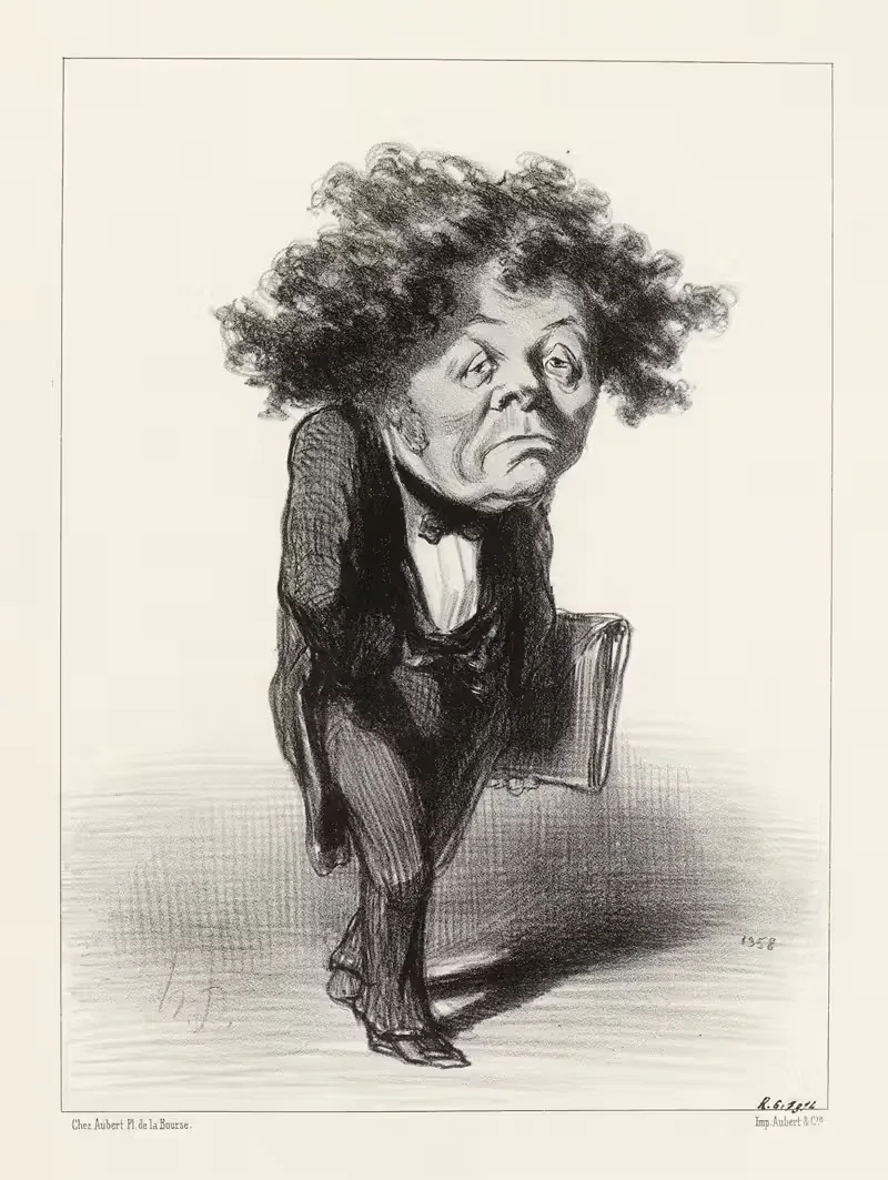 Кремьё by Оноре Дома, 1848-1849 — digital art print download