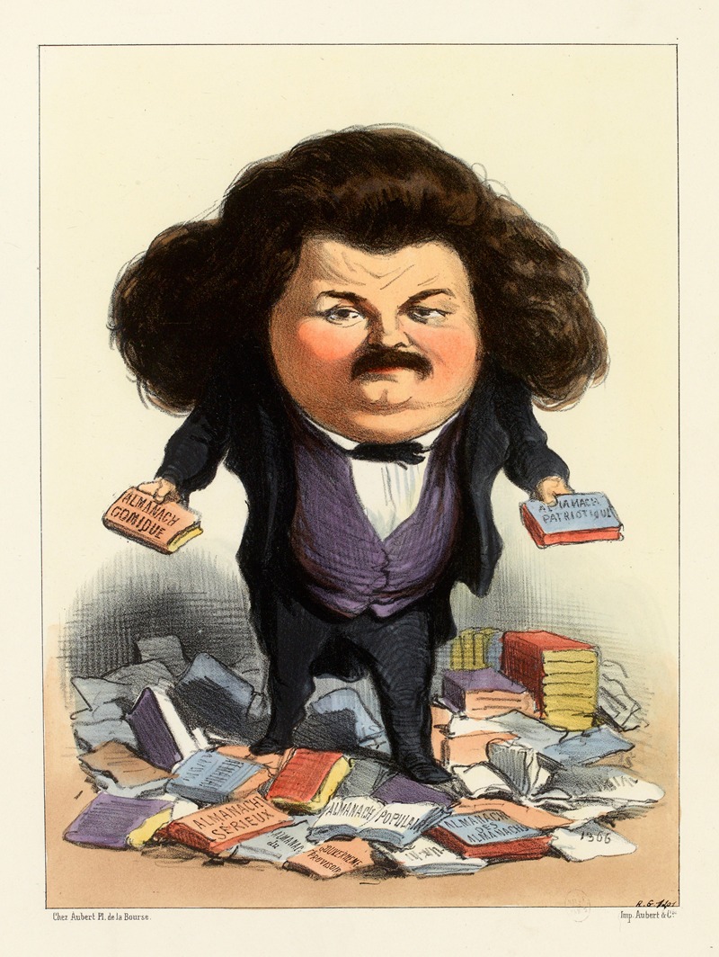 Пажер by Оноре Дома, 1848-1849 — digital art print download