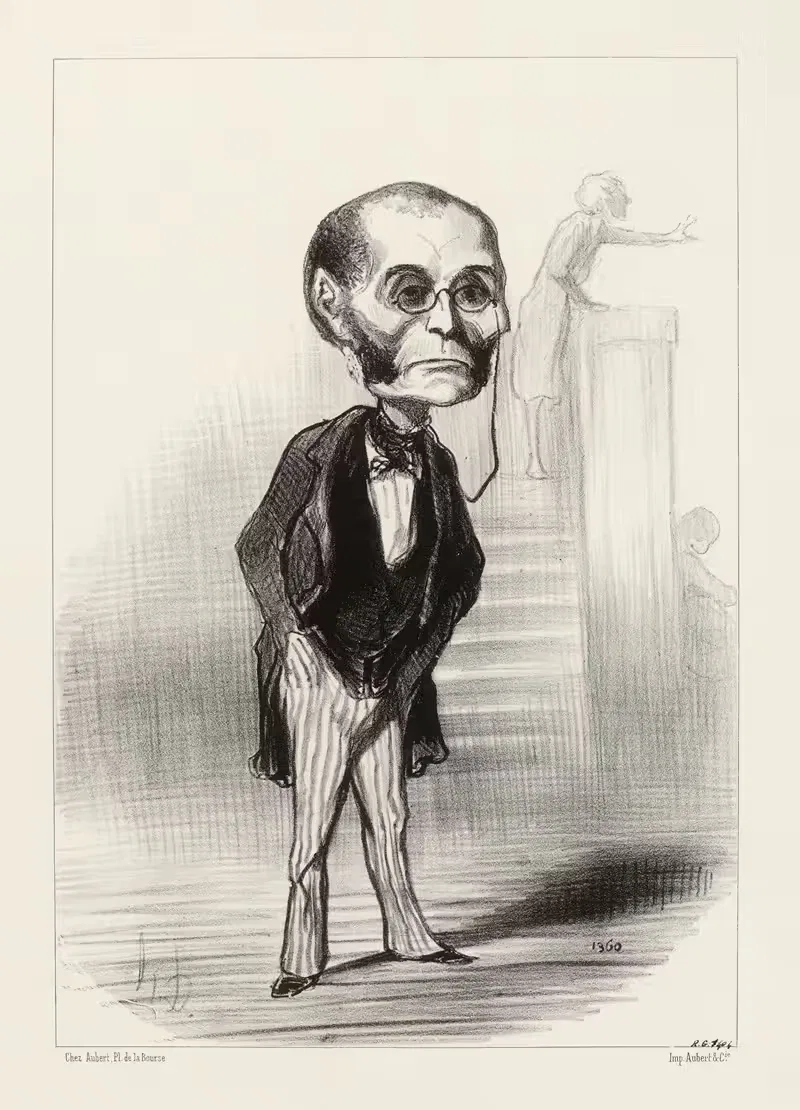 Глей Бизуэн by Оноре Дома, 1848-1849 — digital art print download