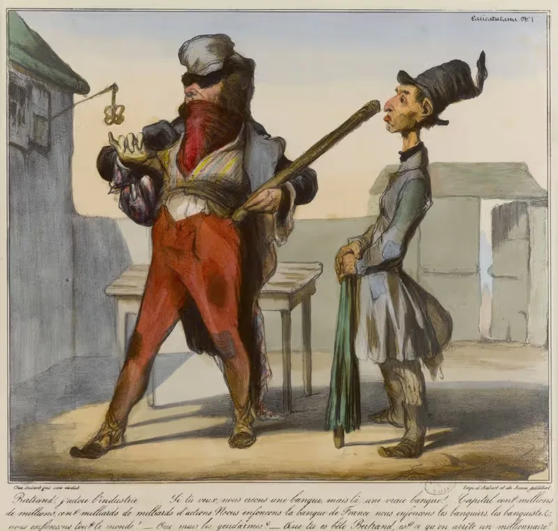 Бернар, я обожаю промышленность by Оноре Дома, 1836-1838 — digital art print download