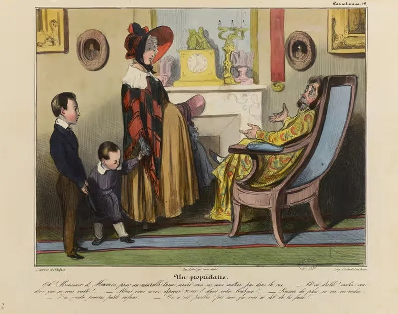Владелец by Оноре Дома, 1836-1838 — digital art print download
