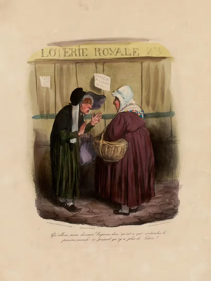 Qu'allons-nous devenir, Seigneur Dieu — Honoré Daumier