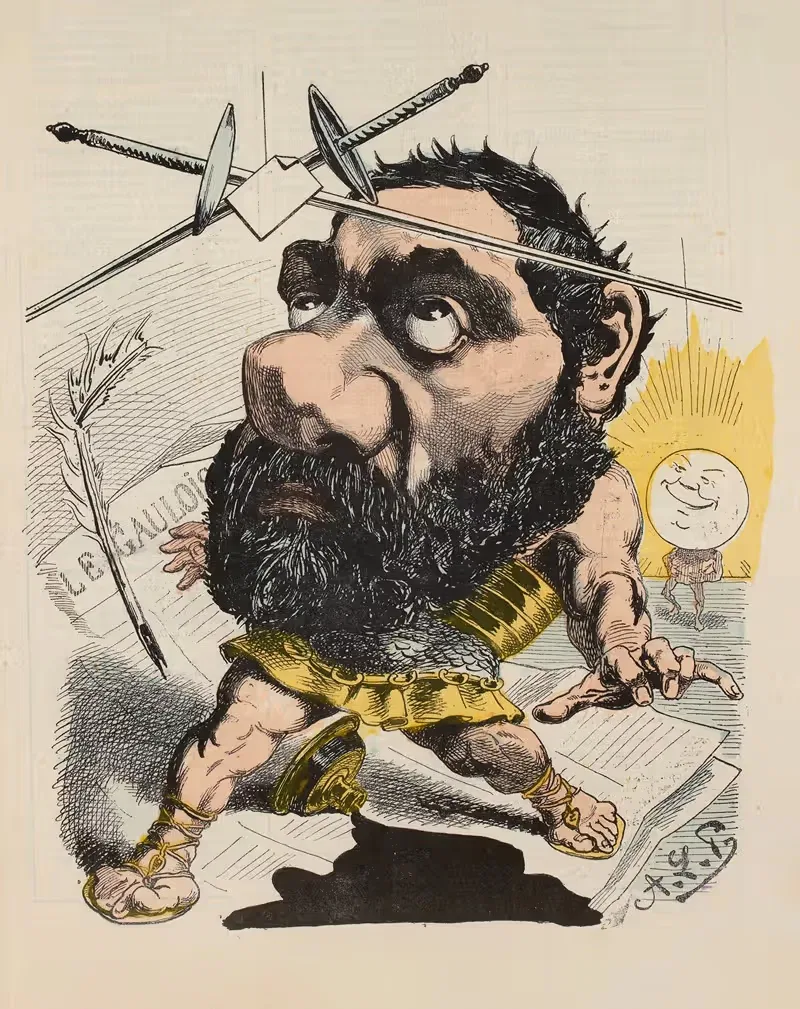 Francisque Sarcey Singulier effet de la chaleur — Zut (Alfred Le Petit)