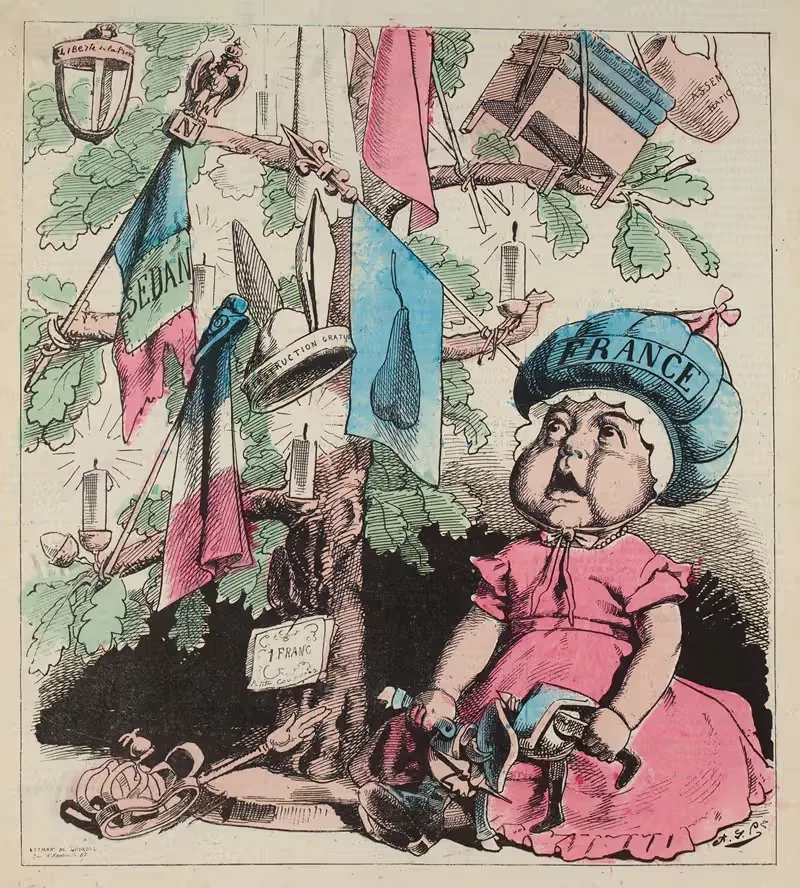 Рождественская елка. Замешательство выбора by Зют (Альфред Ле Пети), 1871 — digital art print download