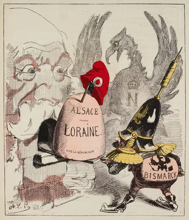 Le four du roi de Prusse by Zut (Alfred Le Petit), 1870 — digital art print download