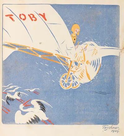 Тобиас Иммершнеллер by Антуанетта Кахлер, 1909 — digital art print download