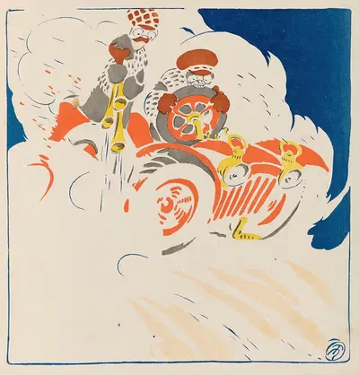 Тобиас Иммершнеллер by Антуанетта Кахлер, 1909 — digital art print download
