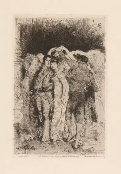 Брак принца by Антонио Касановы и Эстораха, 1880 — digital art print download