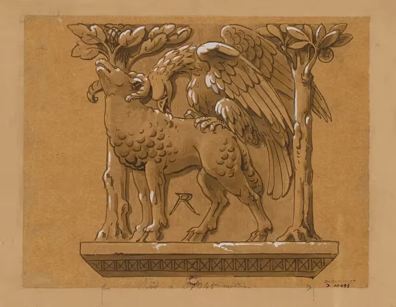 Figure pour l’église orthodoxe grecque — Charles Joseph Lameire