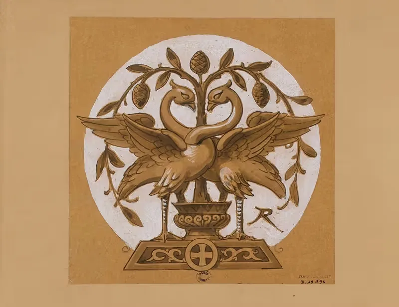 Figure pour l’église orthodoxe grecque — Charles Joseph Lameire