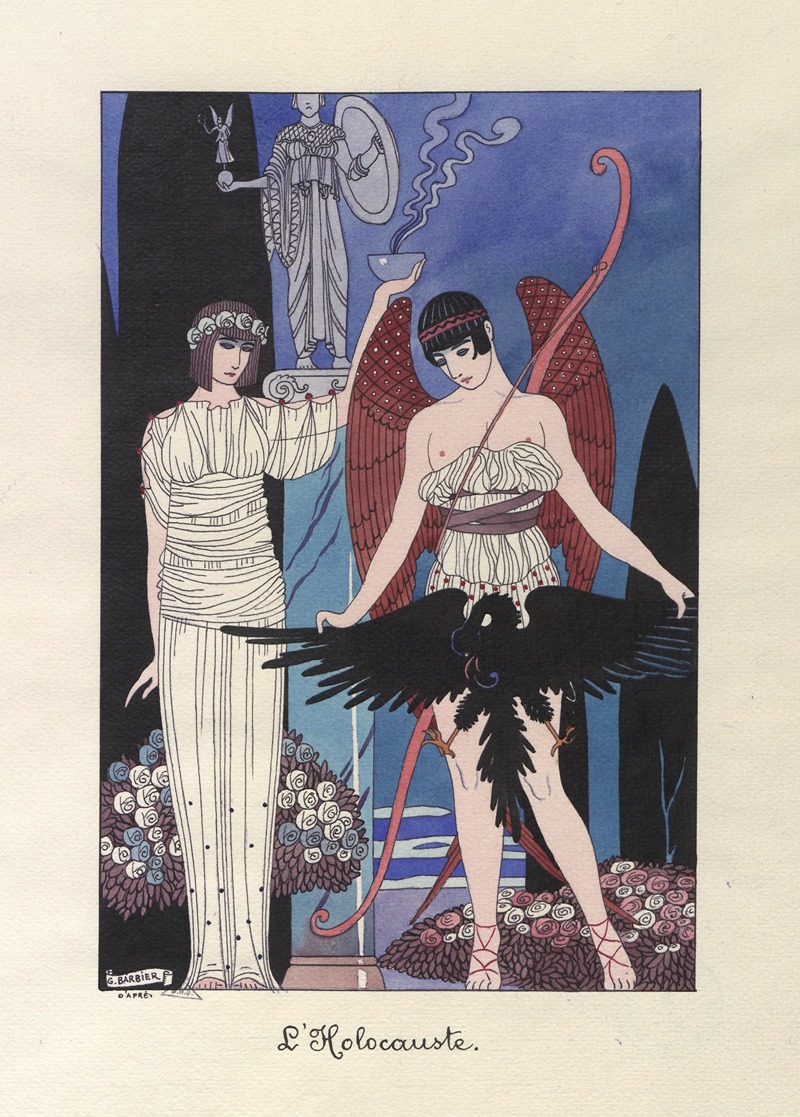 Холокост by Жорж Барбье, 1914-1915 — digital art print download