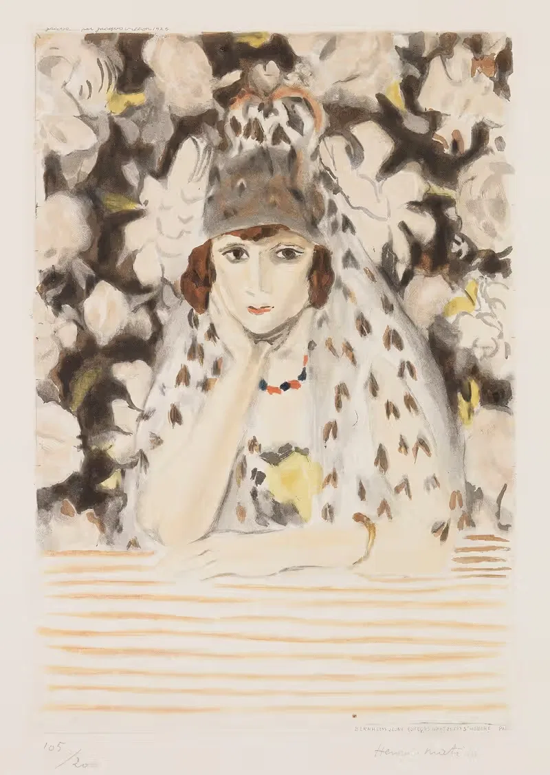 Испанка в мантилье by Анри Матисс, 1922 — digital art print download