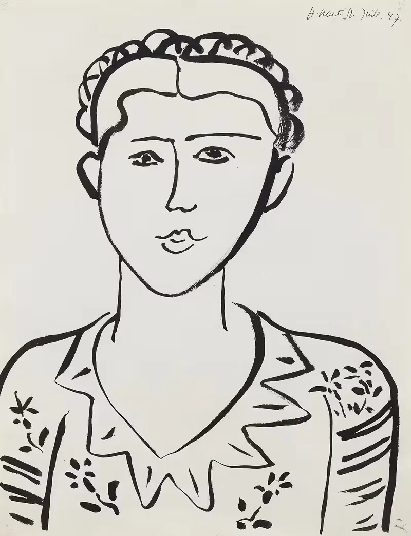 Portrait de femme — Henri Matisse
