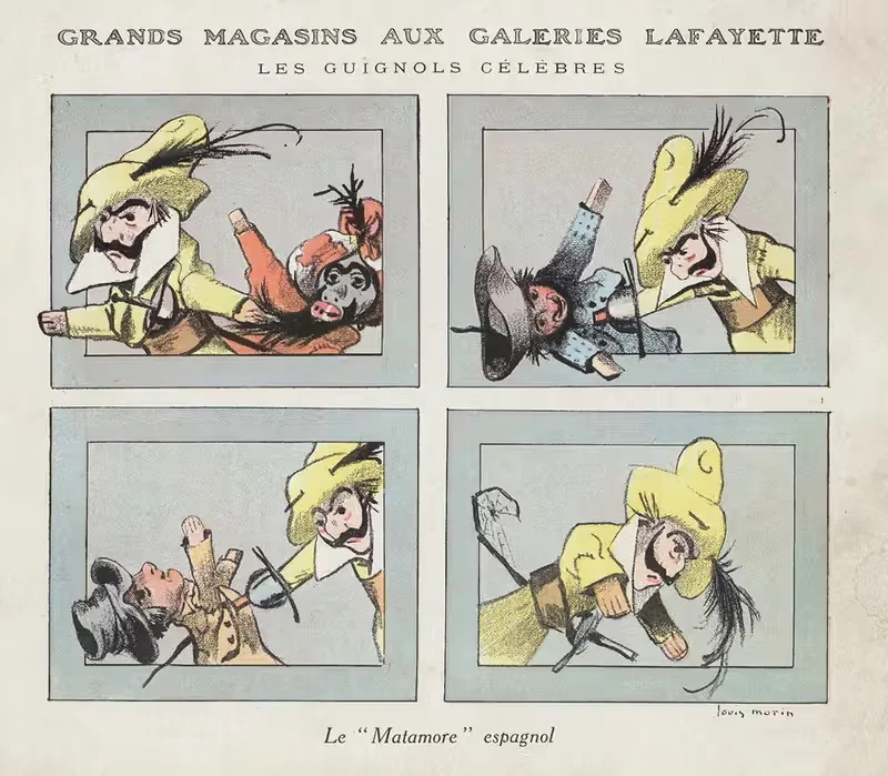 Matamore, Guignol espagnol by Louis Morin — digital art print download