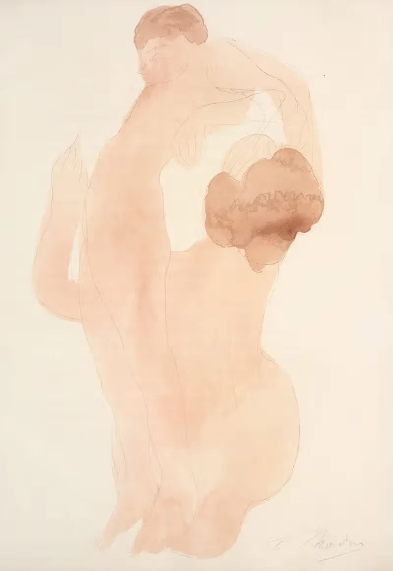 Le jardin des supplices Pl.05 — Auguste Rodin