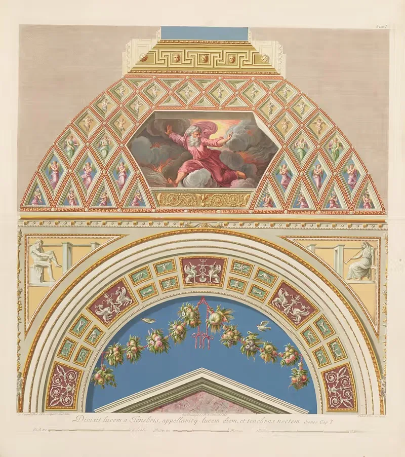 Loggie di Rafaele nel Vaticano Pl.01 — Giovanni Ottaviani