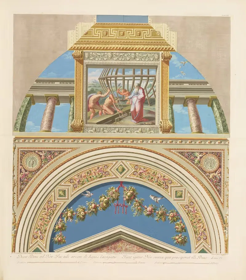 Loggie di Rafaele nel Vaticano Pl.03 — Giovanni Ottaviani