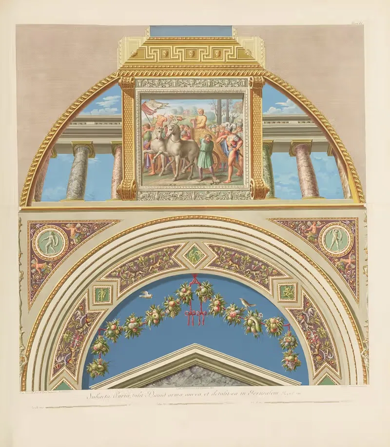 Loggie di Rafaele nel Vaticano Pl.11 — Giovanni Ottaviani