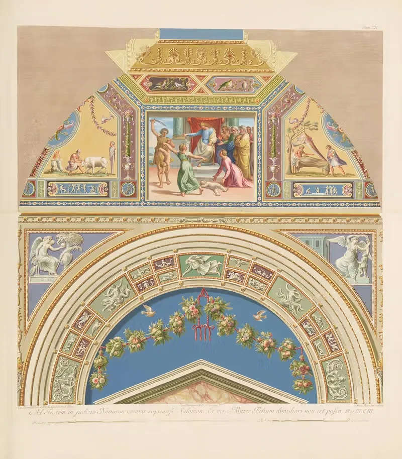 Loggie di Rafaele nel Vaticano Pl.12 — Giovanni Ottaviani