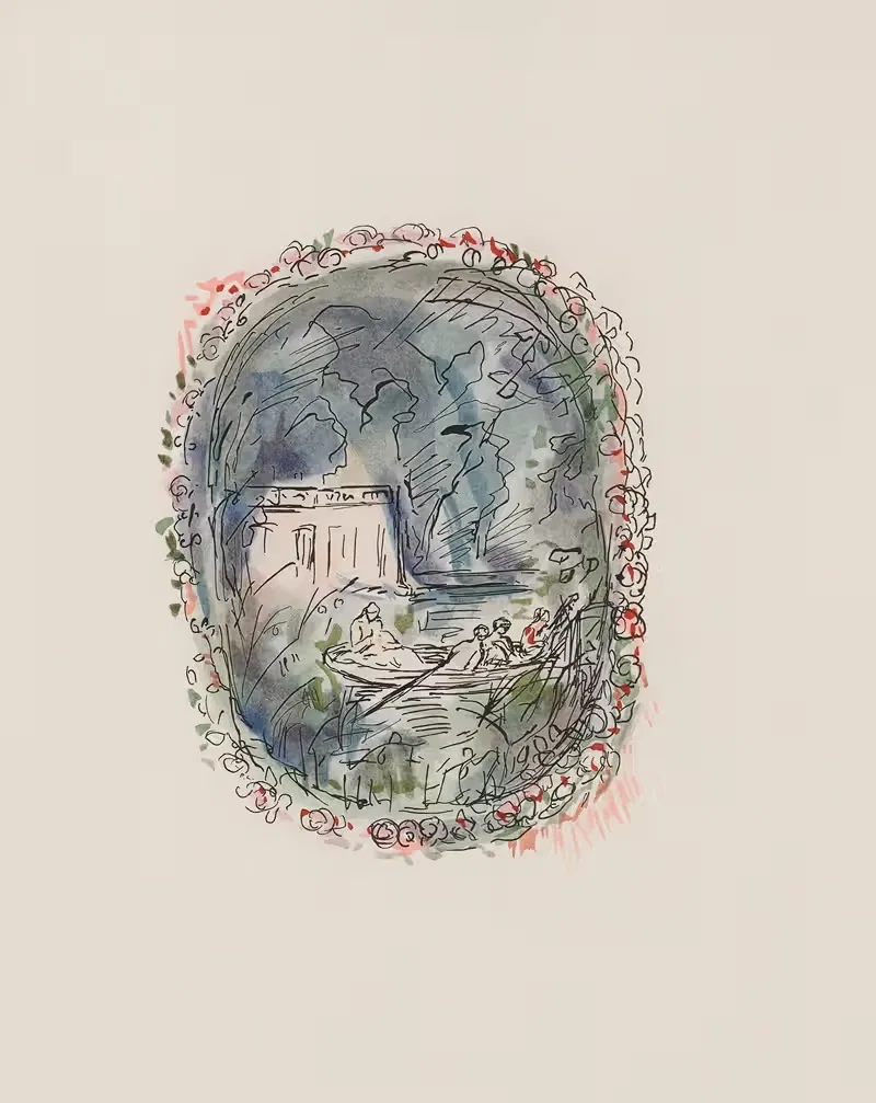 Галантные праздники by Пьер Лапрад, 1928 — digital art print download