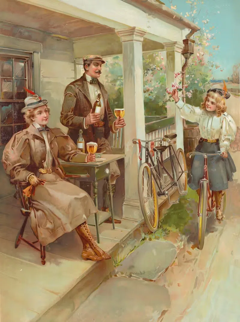 Рекламный плакат для пива by Аноним — digital art print download
