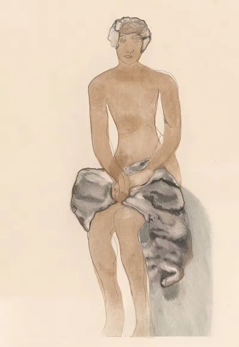 Женский ню by Огюст Роден, 1902 — digital art print download