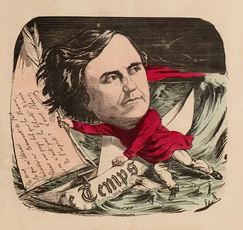 Louis Blanc by Edward Ancourt — digital art print download
