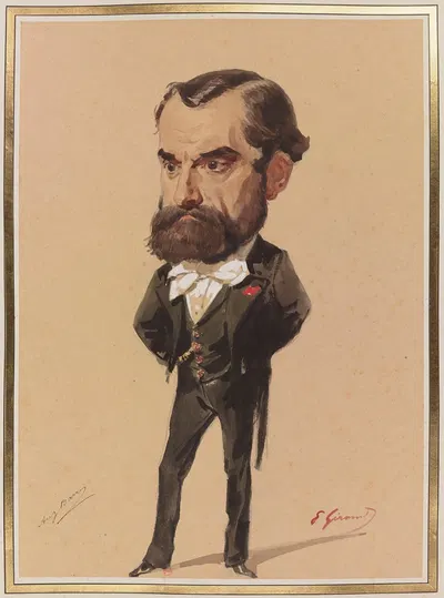 Жан Огюст Барр by Южен Жирар, 1811-1896 — digital art print download