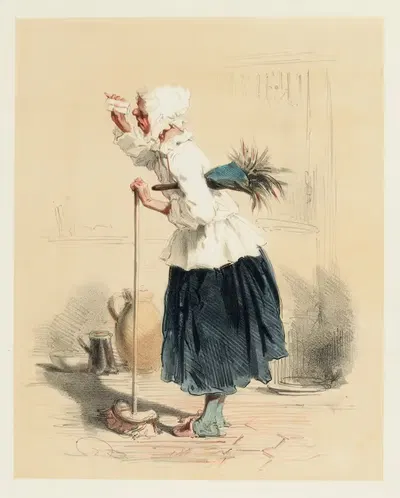 Lavande by Eusebio Planas, 1853 — digital art print download
