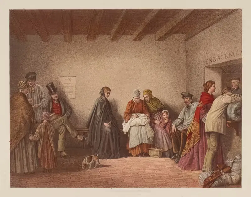 Salle dite des engagements au Mont-de-Piété — Ferdinand Heilbuth